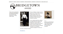 Desktop Screenshot of bridgetownaikido.com